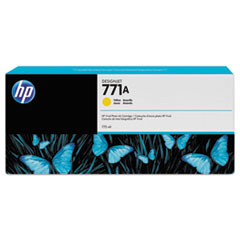 HP 771, (b6y18a) Yellow Original Ink Cartridge