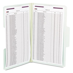 SuperTab Pressboard Fastener Folders with Two SafeSHIELD Fasteners, 2