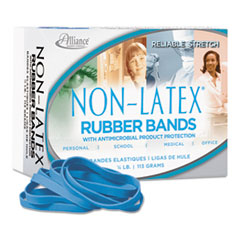 Antimicrobial Non-Latex Rubber Bands, Size 64, 0.04