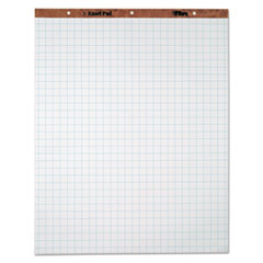 Easel Pads, Quadrille Rule (1 sq/in), 27 x 34, White, 50 Sheets, 4/Carton