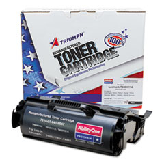 Remanufactured T650h11a High-Yield Toner, 25,000 Page-Yield, Black