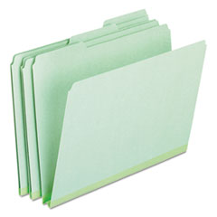 Pressboard Expanding File Folders, 1/3-Cut Tabs: Assorted, Letter Size, 1