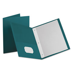 Twin-Pocket Folders With 3 Fasteners, 0.5