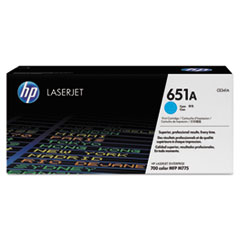 HP 651a, (ce341a-G) Cyan Original Laserjet Toner Cartridge For Us Government