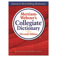 Merriam-Webster's Collegiate Dictionary, 11th Edition, Hardcover, 1,664 Pages