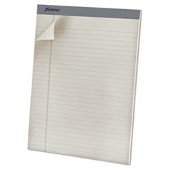 Pastel Writing Pads, Wide/legal Rule, Dove Gray Headband, 50 Gray 8.5 X 11.75 Sheets, Dozen