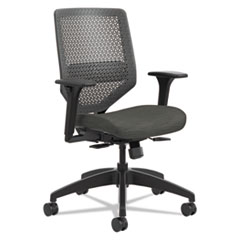 Solve Series Reactiv Back Task Chair, Supports Up To 300 Lb, 18