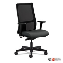 Ignition Series Mesh Mid-Back Work Chair, Supports Up To 300 Lb, 17.5