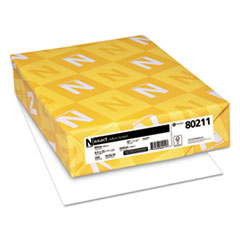 Exact Vellum Bristol Cover Stock, 94 Bright, 67 lb Bristol Weight, 8.5 x 11, White, 250/Pack