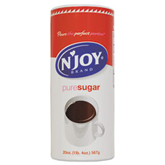 N'Joy FOOD SUGAR CANIST 20OZ Pure Sugar Cane, 20 Oz Canister