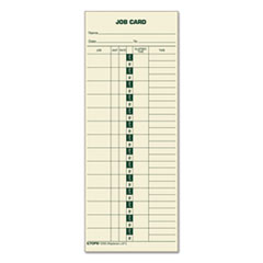 Manilla Job Cards, Replacement For 15-800622/l-61, One Side, 3.5 X 9, 500/box