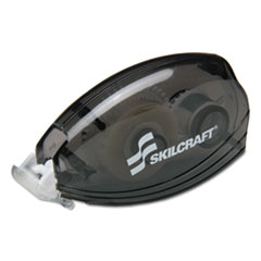 SKILCRAFT Permanent-Adhesive Double-Sided Tape with Dispenser, 0.33