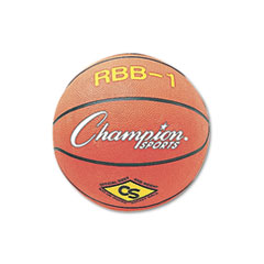 Champion Sports BALL BASKETBAL #7OFCL OR Rubber Sports Ball, For Basketball, No. 7, Official Size, Orange