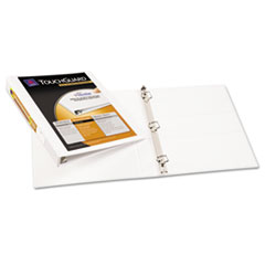 TouchGuard Protection Heavy-Duty View Binders With Slant Rings, 3 Rings, 1