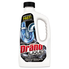 Drano® CLEANER DRANO CLOG REMOVR Liquid Drain Cleaner, 32oz Safety Cap Bottle