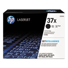 HP 37x, (cf237x-G) High-Yield Black Original Laserjet Toner Cartridge