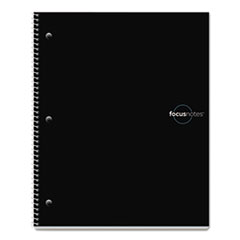 FocusNotes Notebook, 1-Subject, Lecture/Cornell Rule, Blue Cover, (100) 11 x 9 Sheets