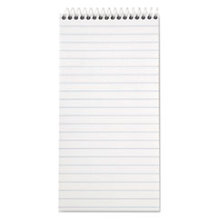 Reporter's Notepad, Wide/legal Rule, White Cover, 70 White 4 X 8 Sheets, 12/pack