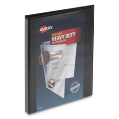 Heavy-Duty View Binder With Durahinge And One Touch Slant Rings, 3 Rings, 0.5