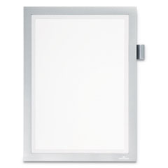 DURAFRAME Note Sign Holder, 8.5 x 11, Silver Frame