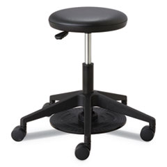 Lab Stool, Backless, Supports Up To 250 Lb, 19.25