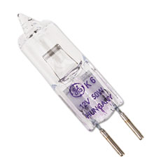 Halogen Bulb, T3, 50 W, Clear