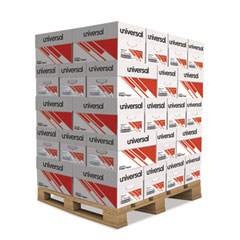 Copy Paper, 92 Bright, 20 lb Bond Weight, 8.5 x 11, White, 500 Sheets/Ream, 10 Reams/Carton, 40 Cartons/Pallet