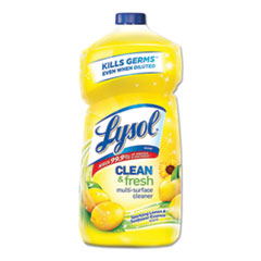 LYSOL® Brand CLEANER ALL PURPOSE YL CLEAN AND FRESH MULTI-SURFACE CLEANER, SPARKLING LEMON AND SUNFLOWER ESSENCE SCENT, 40 OZ BOTTLE