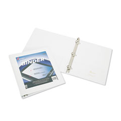 SKILCRAFT Framed Slant-D Ring View Binder, 3 Rings, 1