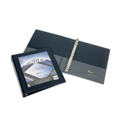 SKILCRAFT Framed Slant-D Ring View Binder, 3 Rings, 0.5