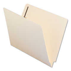 Reinforced End Tab Fastener Folders, 0.75