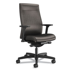 Ignition 2.0 Upholstered Mid-Back Task Chair With Lumbar, Supports 300 Lb, 17