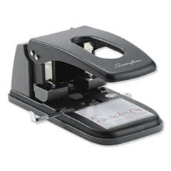 100-Sheet High Capacity Two-Hole Punch, Fixed Centers, 9/32