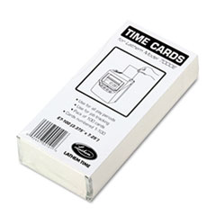 Time Clock Cards For Lathem Time 7000e, Two Sides, 3.5 X 7.25, 100/pack