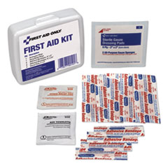 PhysiciansCare® by First Aid Only® KIT FIRST AID MINI WHT First Aid On The Go Kit, Mini, 13 Pieces-kit
