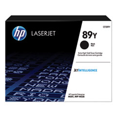 HP 89y, (cf289y) Extra High-Yield Black Original Laserjet Toner Cartridge