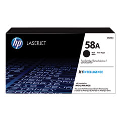 HP 58a, (cf258a) Black Original Laserjet Toner Cartridge