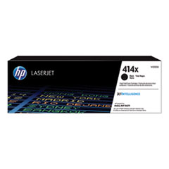 HP 414x, (w2020x) High-Yield Black Original Laserjet Toner Cartridge