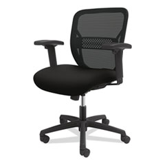 Gateway Mid-Back Task Chair, Supports Up To 250 Lb, 17