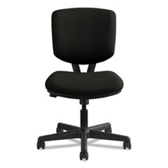 Volt Series Leather Task Chair With Synchro-Tilt, Supports Up To 250 Lb, 18