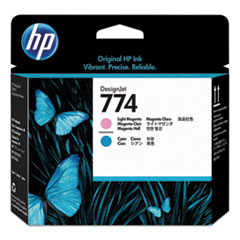 HP 774, (p2v98a) Cyan/light Magenta Printhead