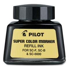 Super Color Marker Refill Ink, 30 Ml Bottle, Black