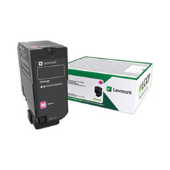 74C00MG Return Program Toner, 3,000 Page-Yield, Magenta