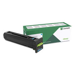 82K0XCG Return Program Extra High-Yield Toner, 22,000 Page-Yield, Cyan