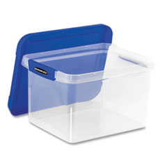 Heavy-Duty Plastic File Storage, Letter/legal Files, 14