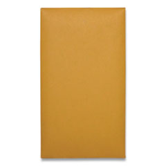 Kraft Coin And Small Parts Envelope, #6, Square Flap, Clasp/gummed Closure, 3.38 X 6, Brown Kraft, 100/box