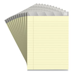 Notepads, Wide/legal Rule, 50 Canary-Yellow 8.5 X 11.75 Sheets, 12/pack