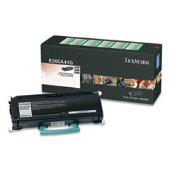 E260a41g Return Program Toner, 3,500 Page-Yield, Black