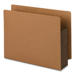 Redrope Drop-Front End Tab File Pockets, Fully Lined 6.5