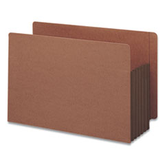 Redrope Drop-Front End Tab File Pockets, Fully Lined 6.5